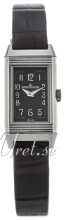 Jaeger LeCoultre Reverso Sort/Læder Jaeger LeCoultre Reverso Sort/Læder