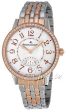 Jaeger LeCoultre Rendez-Vous Hvid/Rosaguldtonet stål Ø34 mm Jaeger LeCoultre Rendez-Vous Hvid/Rosaguldtonet stål Ø34 mm