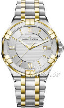 Maurice Lacroix Aikon Quartz Sølvfarvet/Gul guldtonet stål Ø42 m Maurice Lacroix Aikon Quartz Sølvfarvet/Gul guldtonet stål Ø42 m