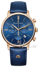Maurice Lacroix Eliros Chronograph Blå/Læder Ø40 mm Maurice Lacroix Eliros Chronograph Blå/Læder Ø40 mm