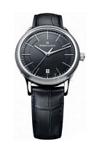 Maurice Lacroix Les Classiques Date Sort/Læder Ø38 mm Maurice Lacroix Les Classiques Date Sort/Læder Ø38 mm