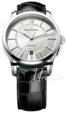 Maurice Lacroix Pontos Sølvfarvet/Læder Ø40 mm Maurice Lacroix Pontos Sølvfarvet/Læder Ø40 mm
