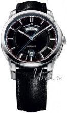 Maurice Lacroix Pontos Sort/Læder Ø40 mm Maurice Lacroix Pontos Sort/Læder Ø40 mm