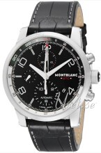 Montblanc Timewalker Sort/Læder Ø43 mm Montblanc Timewalker Sort/Læder Ø43 mm