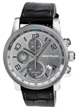 Montblanc Timewalker Grå/Læder Ø43 mm Montblanc Timewalker Grå/Læder Ø43 mm
