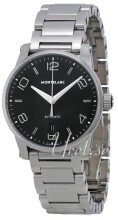 Montblanc Timewalker Sort/Stål Ø39 mm Montblanc Timewalker Sort/Stål Ø39 mm
