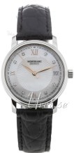 Montblanc Tradition Sølvfarvet/Læder Ø32 mm Montblanc Tradition Sølvfarvet/Læder Ø32 mm