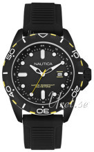 Nautica NSR Sort/Gummi Ø43.8 mm Nautica NSR Sort/Gummi Ø43.8 mm