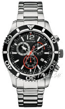 Nautica NST Sort/Stål Ø43 mm Nautica NST Sort/Stål Ø43 mm