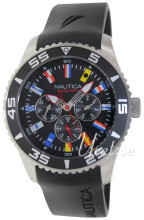 Nautica NST Sort/Gummi Ø44 mm Nautica NST Sort/Gummi Ø44 mm