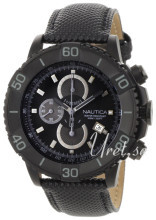 Nautica NST Sort/Læder Ø48 mm Nautica NST Sort/Læder Ø48 mm