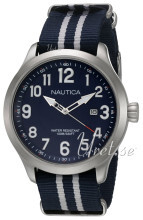 Nautica Analog Blå/Stål Ø45 mm Nautica Analog Blå/Stål Ø45 mm