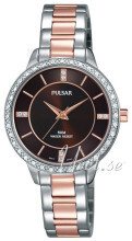 Pulsar Damklockor Brun/Rosaguldtonet stål Ø30 mm Pulsar Damklockor Brun/Rosaguldtonet stål Ø30 mm