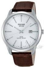 Pulsar Hvid/Læder Ø40 mm Pulsar Hvid/Læder Ø40 mm