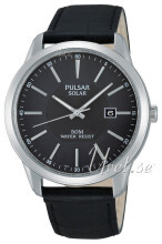 Pulsar Sort/Læder Ø40 mm Pulsar Sort/Læder Ø40 mm
