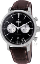 Rado Diamaster Sort/Læder Ø45 mm Rado Diamaster Sort/Læder Ø45 mm