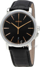 Rado Diamaster Sort/Læder Ø40 mm Rado Diamaster Sort/Læder Ø40 mm