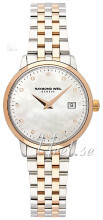 Raymond Weil Toccata Hvid/Rosaguldtonet stål Ø29 mm Raymond Weil Toccata Hvid/Rosaguldtonet stål Ø29 mm
