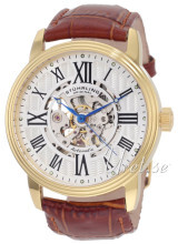 Stührling Original Sølvfarvet/Læder Ø44 mm Stührling Original Sølvfarvet/Læder Ø44 mm