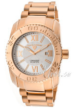 Swiss Legend Commander Sølvfarvet/Rosaguldtonet stål Ø46 mm Swiss Legend Commander Sølvfarvet/Rosaguldtonet stål Ø46 mm