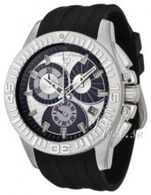 Swiss Legend Sølvfarvet/Gummi Ø46 mm Swiss Legend Sølvfarvet/Gummi Ø46 mm
