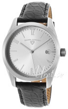 Swiss Legend Peninsula Sølvfarvet/Læder Ø38 mm Swiss Legend Peninsula Sølvfarvet/Læder Ø38 mm