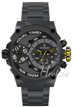 Timecode Grå/Stål Ø46 mm Timecode Grå/Stål Ø46 mm
