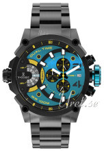Timecode Flerfarvet/Stål Ø46 mm Timecode Flerfarvet/Stål Ø46 mm
