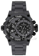 Timecode Sort/Stål Ø46 mm Timecode Sort/Stål Ø46 mm