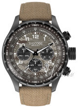 Timecode Grå/Læder Ø49 mm Timecode Grå/Læder Ø49 mm