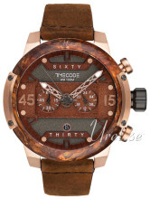 Timecode Hubble 1990 Brun/Læder Ø46 mm Timecode Hubble 1990 Brun/Læder Ø46 mm