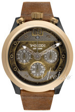 Timecode Moon 1969 Flerfarvet/Læder Ø46 mm Timecode Moon 1969 Flerfarvet/Læder Ø46 mm