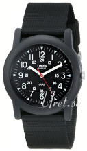 Timex Camper Sort/Tekstil Ø34 mm Timex Camper Sort/Tekstil Ø34 mm