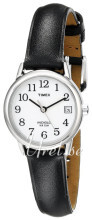 Timex Easy Reader Hvid/Læder Ø27 mm Timex Easy Reader Hvid/Læder Ø27 mm