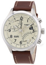 Timex Intelligent Champagne/Læder Ø43 mm Timex Intelligent Champagne/Læder Ø43 mm