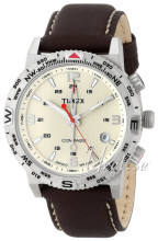 Timex Intelligent Beige/Læder Ø42 mm Timex Intelligent Beige/Læder Ø42 mm