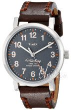 Timex Grå/Læder Ø40 mm Timex Grå/Læder Ø40 mm