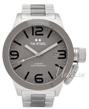 TW Steel Canteen Grå/Stål Ø45 mm TW Steel Canteen Grå/Stål Ø45 mm
