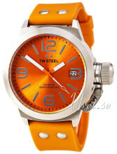 TW Steel Canteen Orange/Gummi Ø45 mm TW Steel Canteen Orange/Gummi Ø45 mm