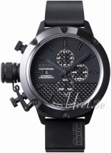 U-Boat Classico Sort/Gummi Ø53 mm U-Boat Classico Sort/Gummi Ø53 mm