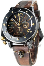 U-Boat U-42 Sort/Læder Ø47 mm U-Boat U-42 Sort/Læder Ø47 mm