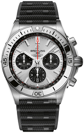 Breitling Chronomat B01 42 Sølvfarvet/Gummi Ø42 mm AB0134101G1S2