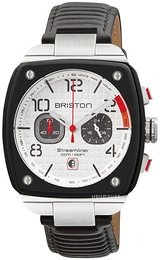 Briston Streamliner Hvid/Læder 24142.SA.B.2.LB