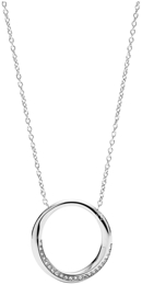 Fossil Halskæde Stål  JF03018040