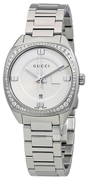 Gucci G- Frame Hvid/Stål Ø29 mm YA142506