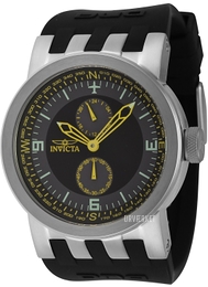 Invicta DNA Sort/Gummi Ø46 mm 44225