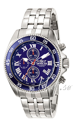 Invicta II Blå/Stål Ø44 mm 5723