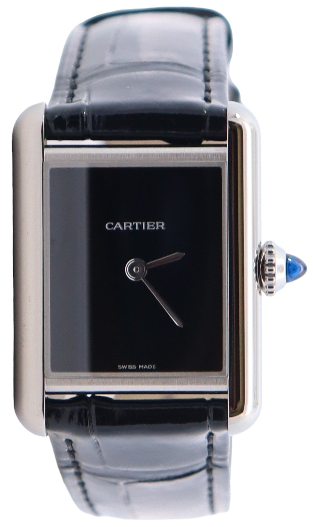 Cartier WSTA0071 Tank Must De Cartier Sort/Læder