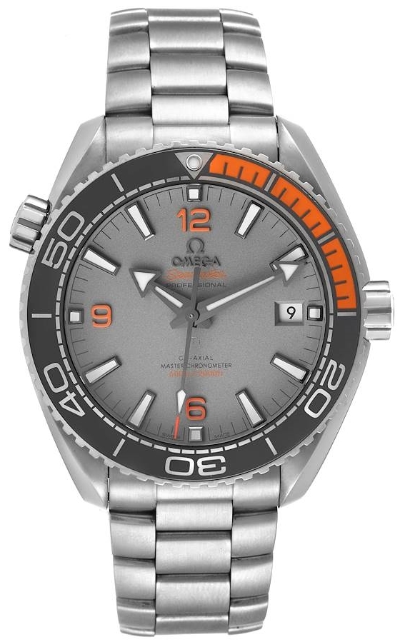 Omega 215.90.44.21.99.001 Seamaster Planet Ocean 600M Grå/Titanium Ø43.5 mm