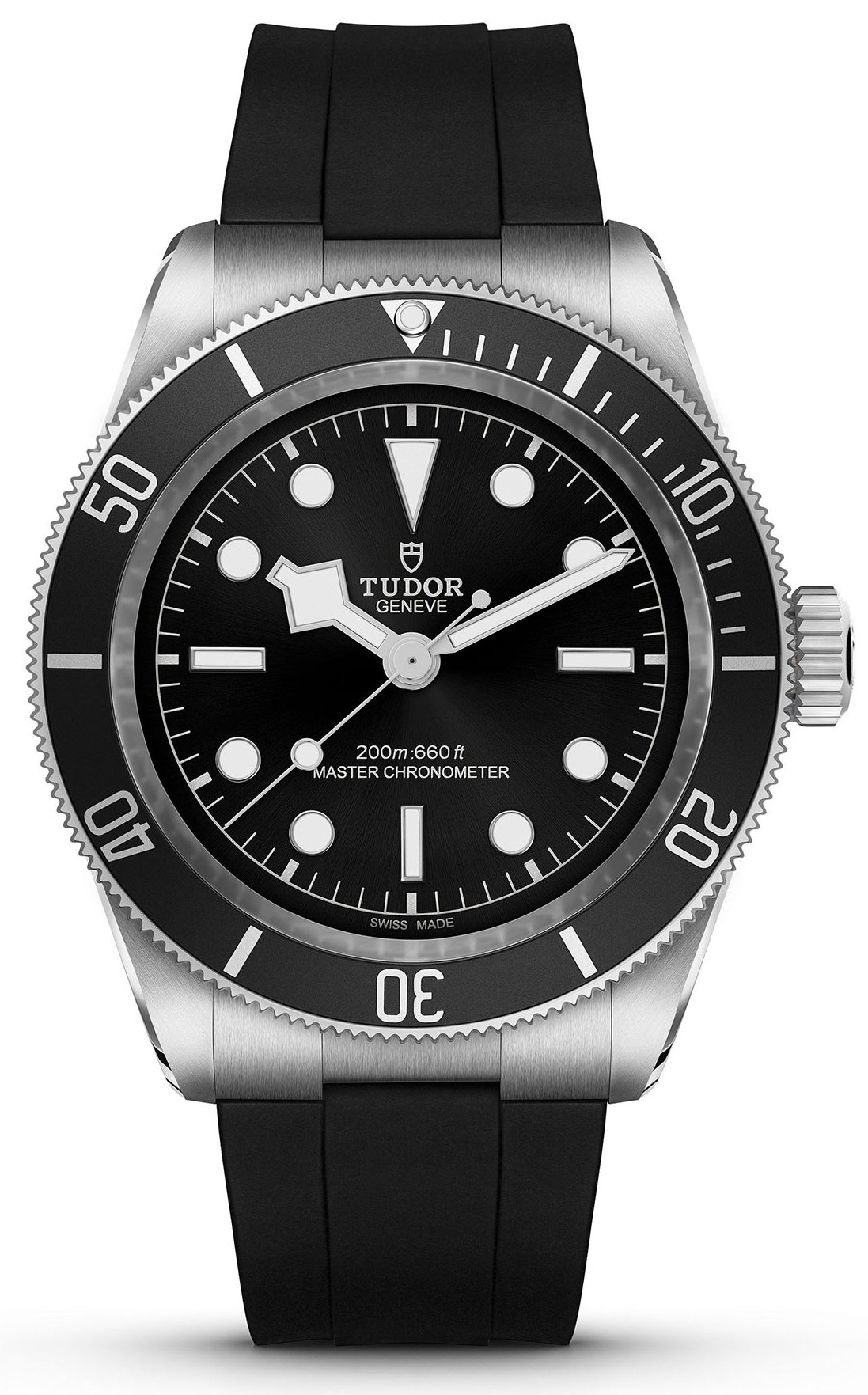 Tudor M7941A1A0NU-0002 Black Bay Sort/Gummi Ø41 mm